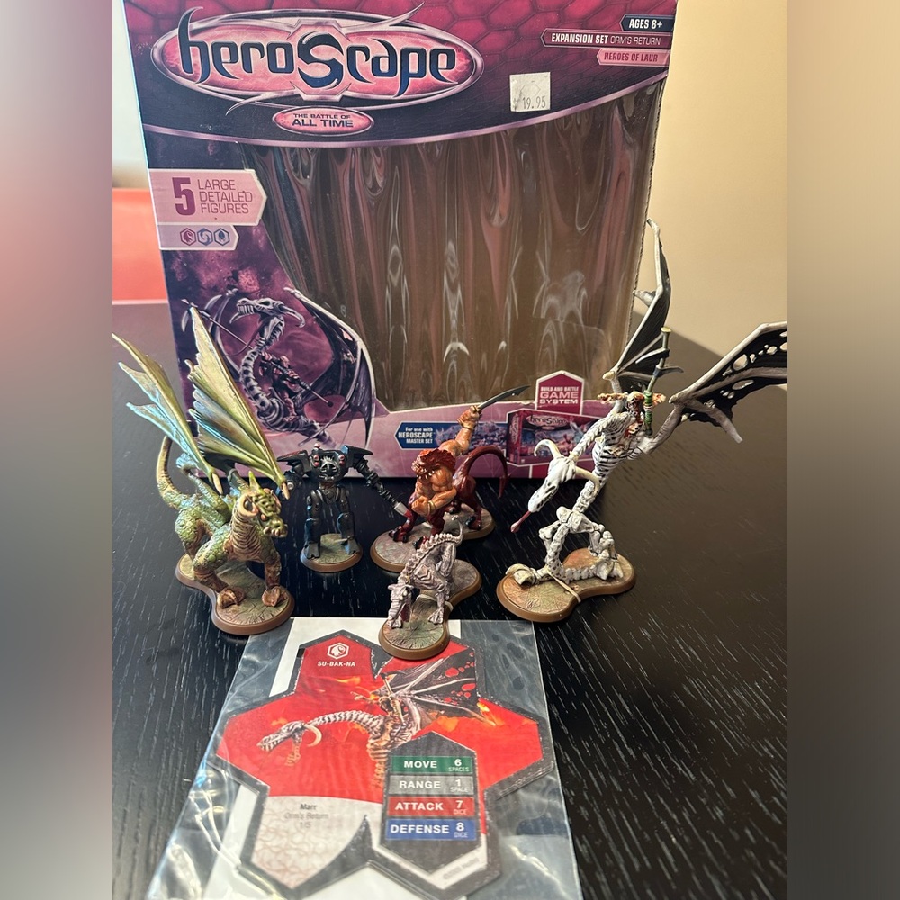 Heroscape - Heroes of Laur - Return of Orm Expansion Set
